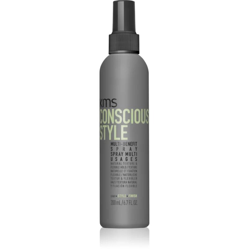 KMS Consciousstyle Multi-benefit Spray стилизиращ спрей за естествена фиксация и блясък на косата 200 мл.