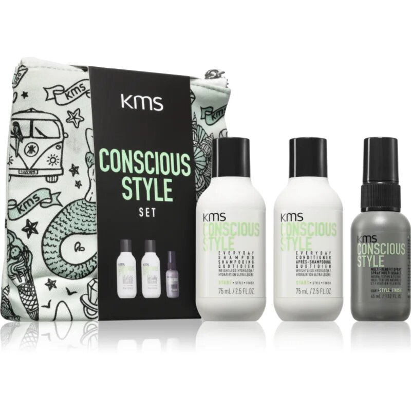 KMS Consciousstyle Set комплект за пътуване за ежедневна употреба за жени