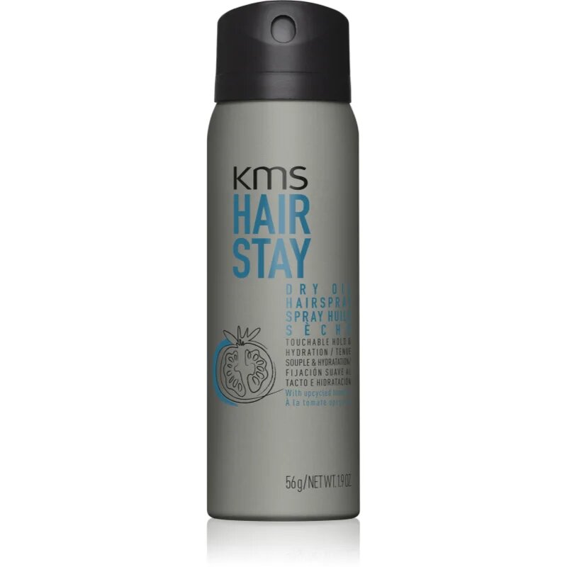 KMS Hair Stay Dry Oil Hairspray сухо оили в спрей с лека фиксация 75 мл.