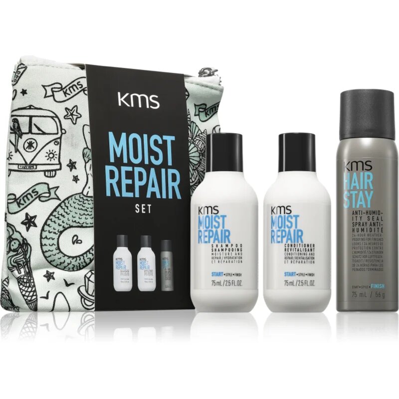 KMS Moist Repair Set комплект за пътуване с хидратиращ ефект