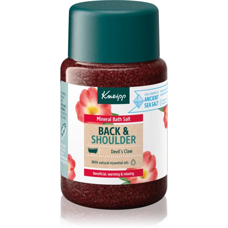 Kneipp Back & Shoulder сол за баня Devil's Claw 500 гр.
