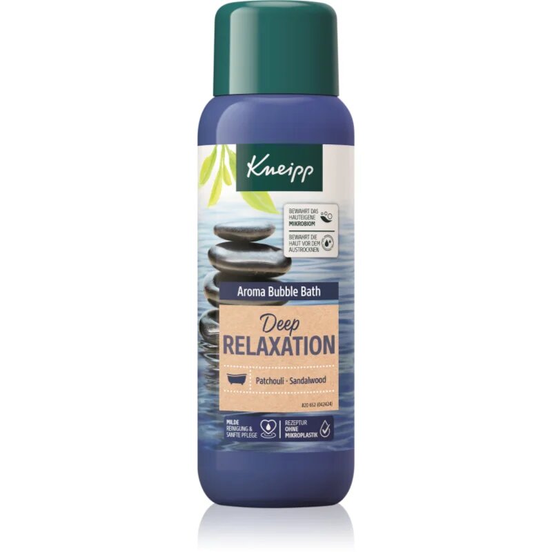 Kneipp Deep Relaxation пяна за вана Patchouli & Sandalwood 400 мл.