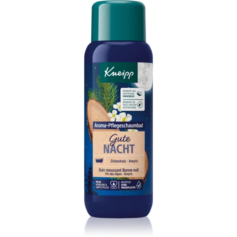Kneipp Good Night пяна за вана Swiss Stone Pine & Balsam Torchwood 400 мл.