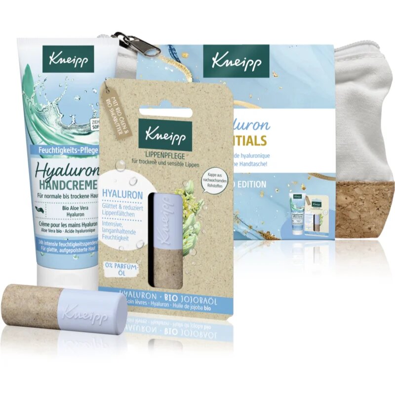 Kneipp Hyaluron Essentials подаръчен комплект козметична чантичка