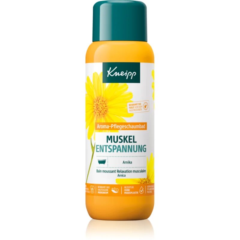 Kneipp Muscle Relaxation пяна за вана за уморени мускули 400 мл.