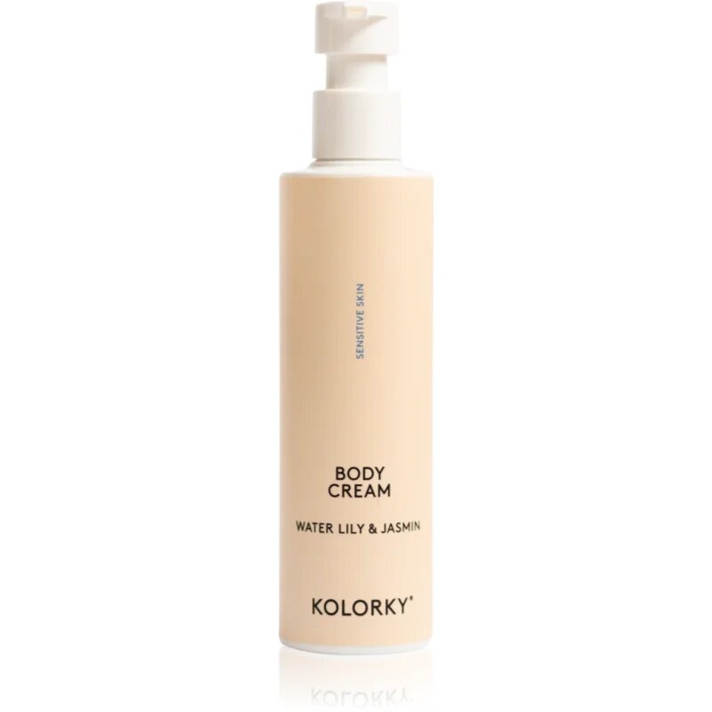 Kolorky Body Cream Sensitive Skin крем за тяло за чувствителна кожа Watter Lilly & Jasmin 190 мл.