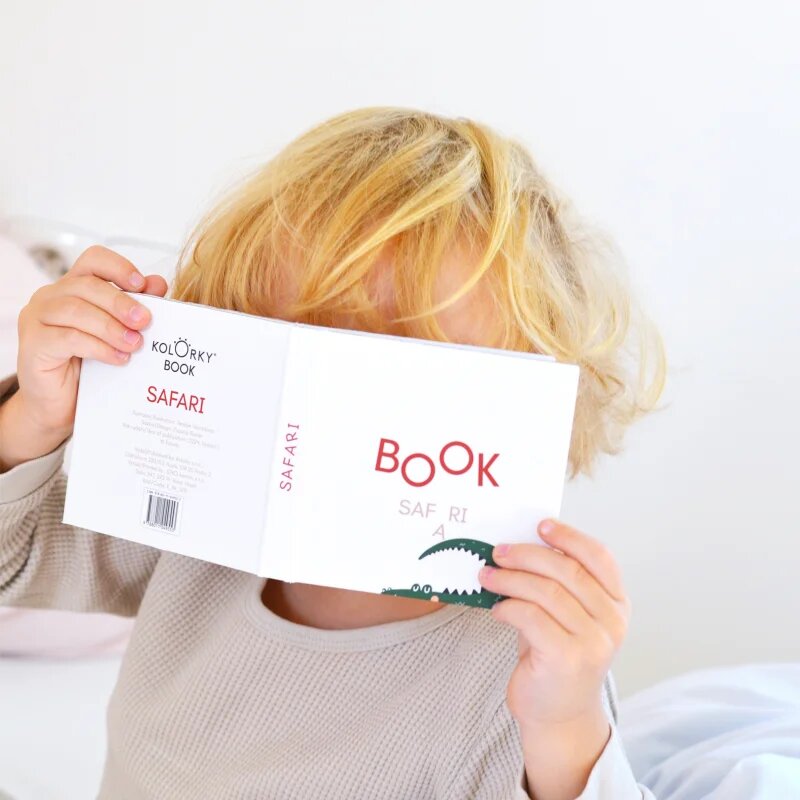 Kolorky Book Safari въртяща се книжка за деца 1 бр.