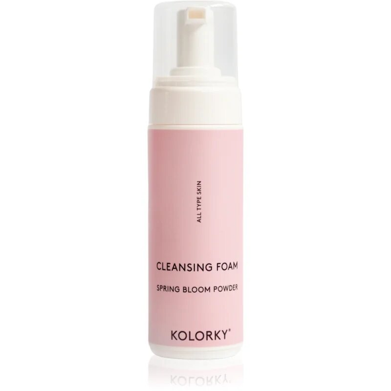 Kolorky Cleansing Foam нежна почистваща пяна Spring Bloom Powder 150 мл.