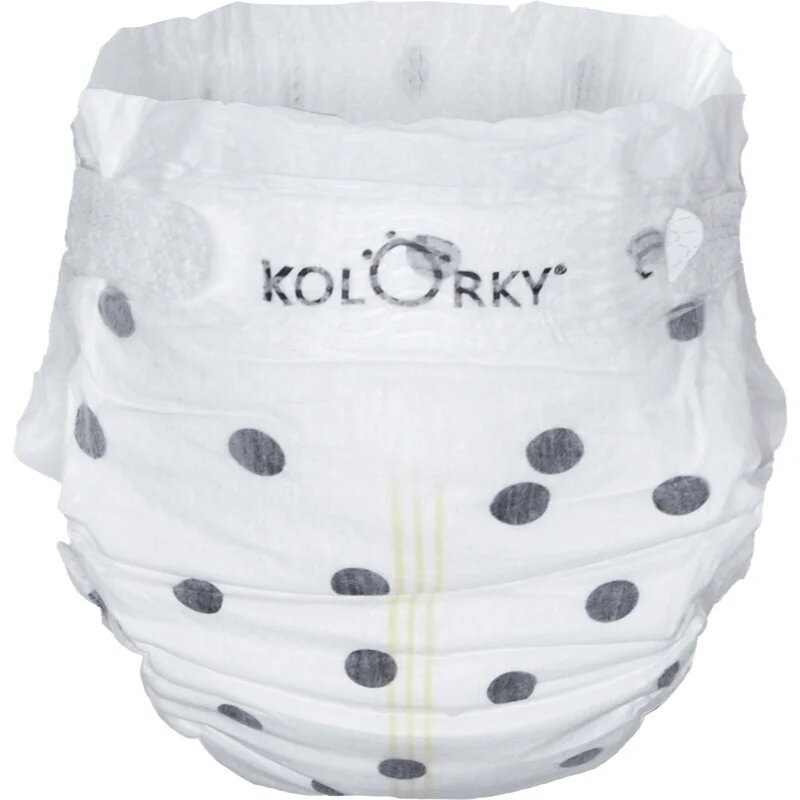 Kolorky Deluxe Velvet Dots еднократни пелени размер L 8-13 kg 19 бр.