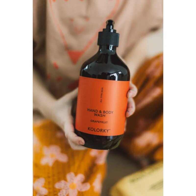 Kolorky Hand & Body Wash почистващ гел за ръце и тяло Grapefruit 490 мл.