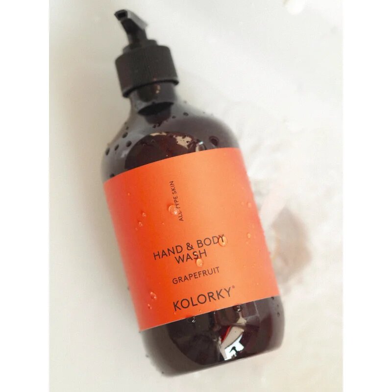 Kolorky Hand & Body Wash почистващ гел за ръце и тяло Grapefruit 490 мл.
