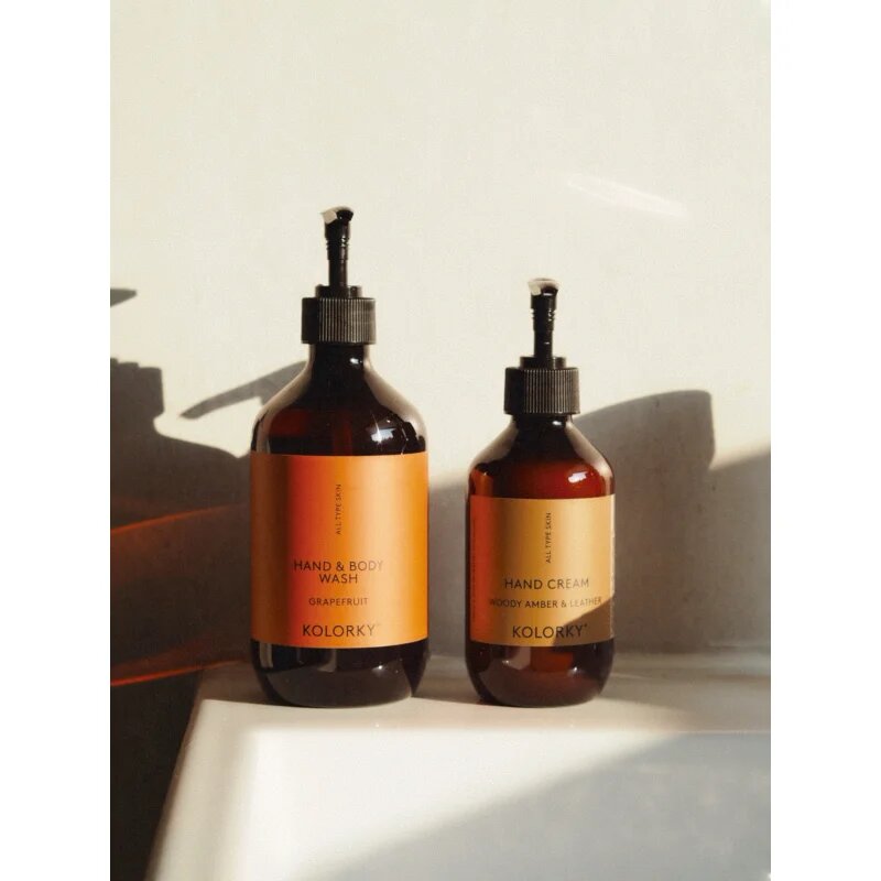 Kolorky Hand Cream крем за ръце Woody Amber & Leather 270 мл.