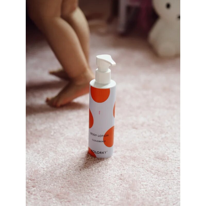 Kolorky Kids Body Lotion тоалетно мляко за тяло за деца Cloudberry 190 мл.