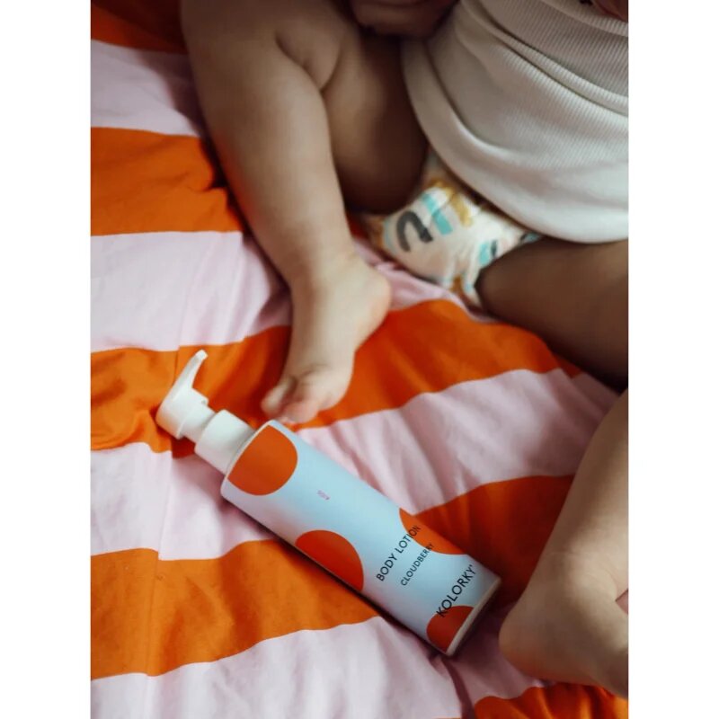 Kolorky Kids Body Lotion тоалетно мляко за тяло за деца Cloudberry 190 мл.