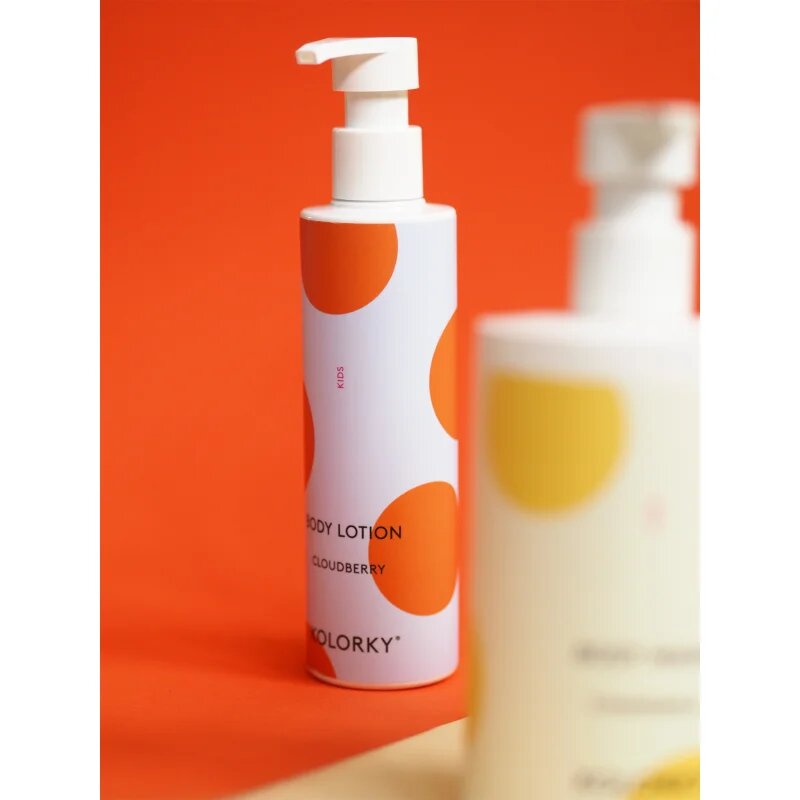 Kolorky Kids Body Lotion тоалетно мляко за тяло за деца Cloudberry 190 мл.