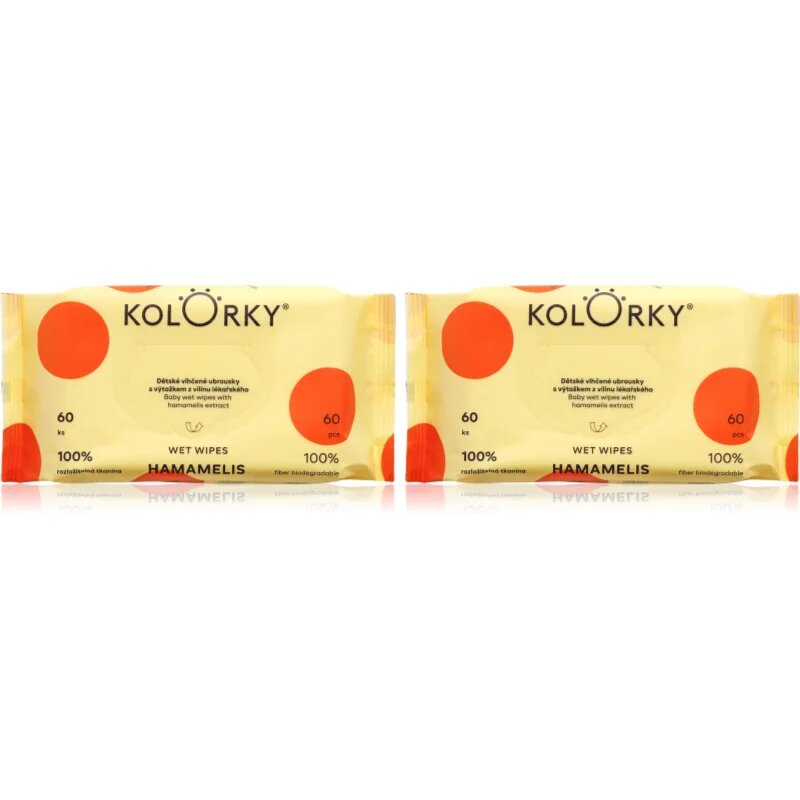 Kolorky Wet Wipes Hamamelis комплект