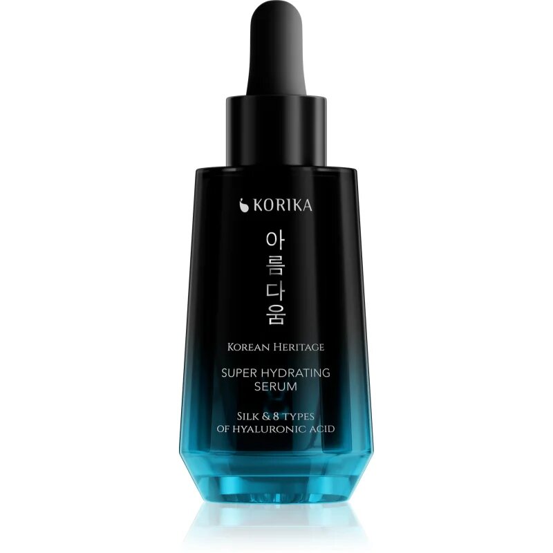 KORIKA Korean Heritage 8 Types of Hyaluronic Acid Premium Super Hydrating Serum хидратиращ серум за лице с 8 вида хиалуронова киселина 30 мл.