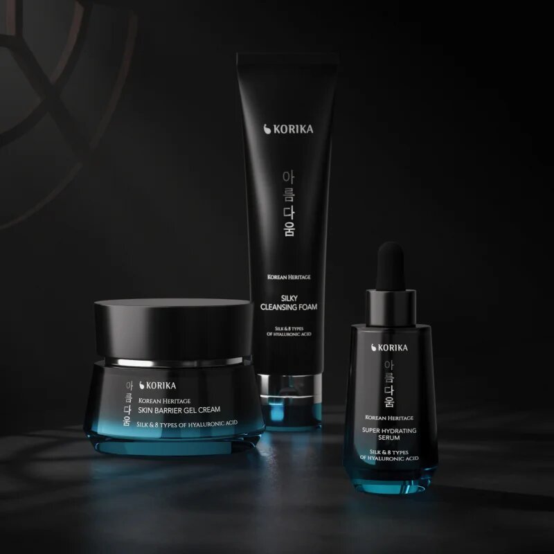 KORIKA Korean Heritage 8 Types of Hyaluronic Acid Premium Super Hydrating Serum хидратиращ серум за лице с 8 вида хиалуронова киселина 30 мл.