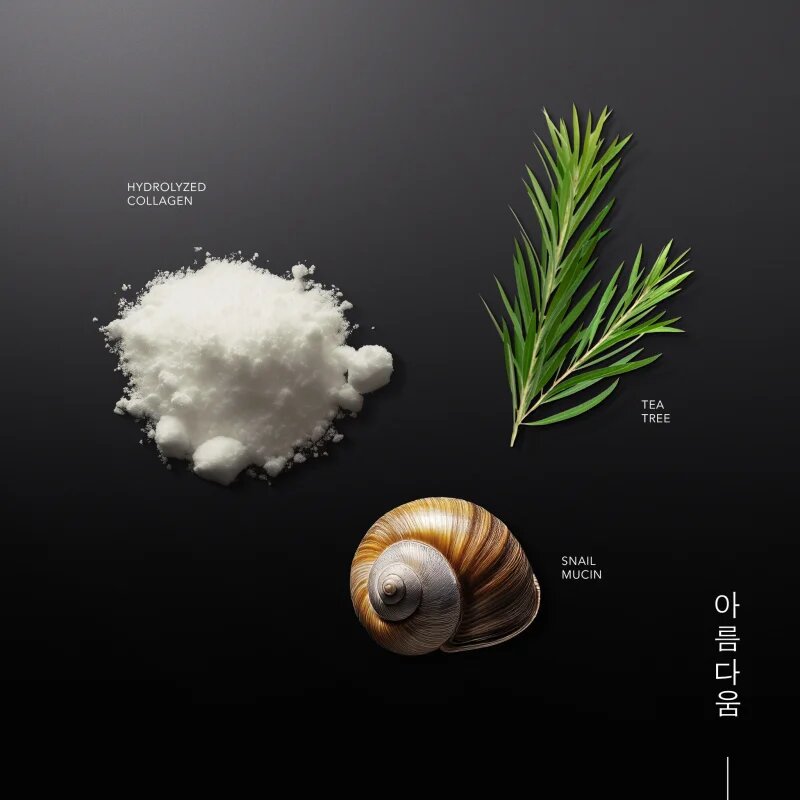 KORIKA Korean Heritage Collagen & Snail Mucin хидрогелна маска анти стареене 34 гр.