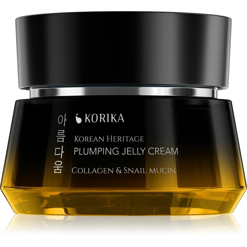 KORIKA Korean Heritage Collagen & Snail Mucin Plumping Jelly Cream подмладяващ крем с колаген 50 мл.