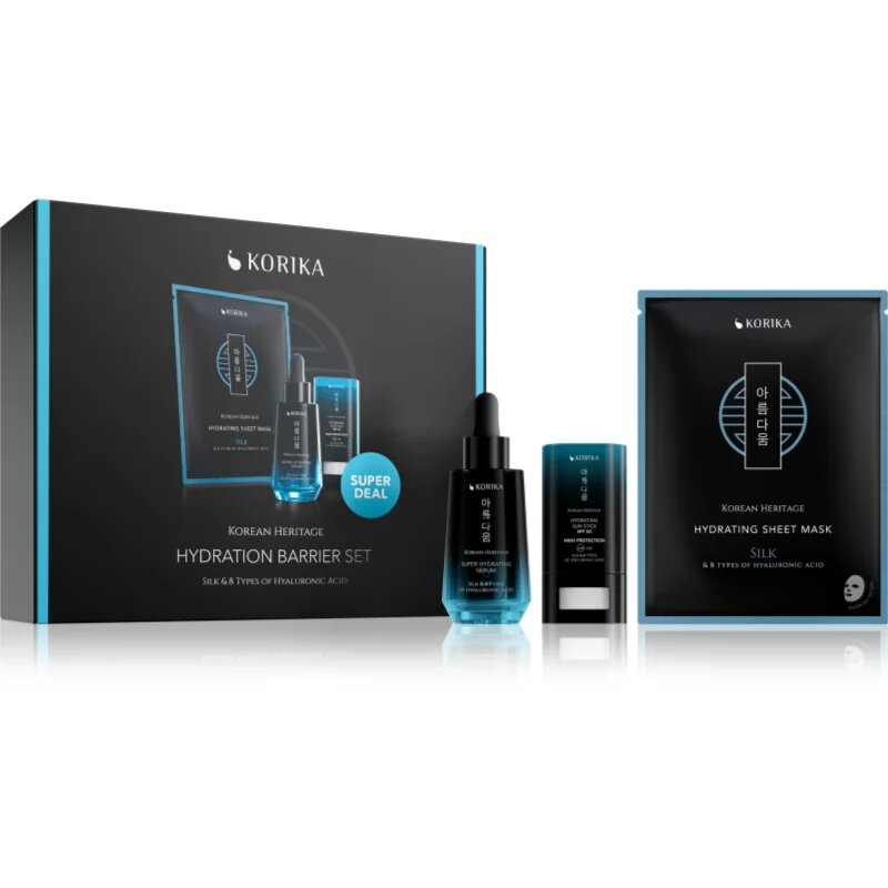 KORIKA Korean Heritage Hydration Barrier Set хидратиращ комплект за укрепване на кожната бариера