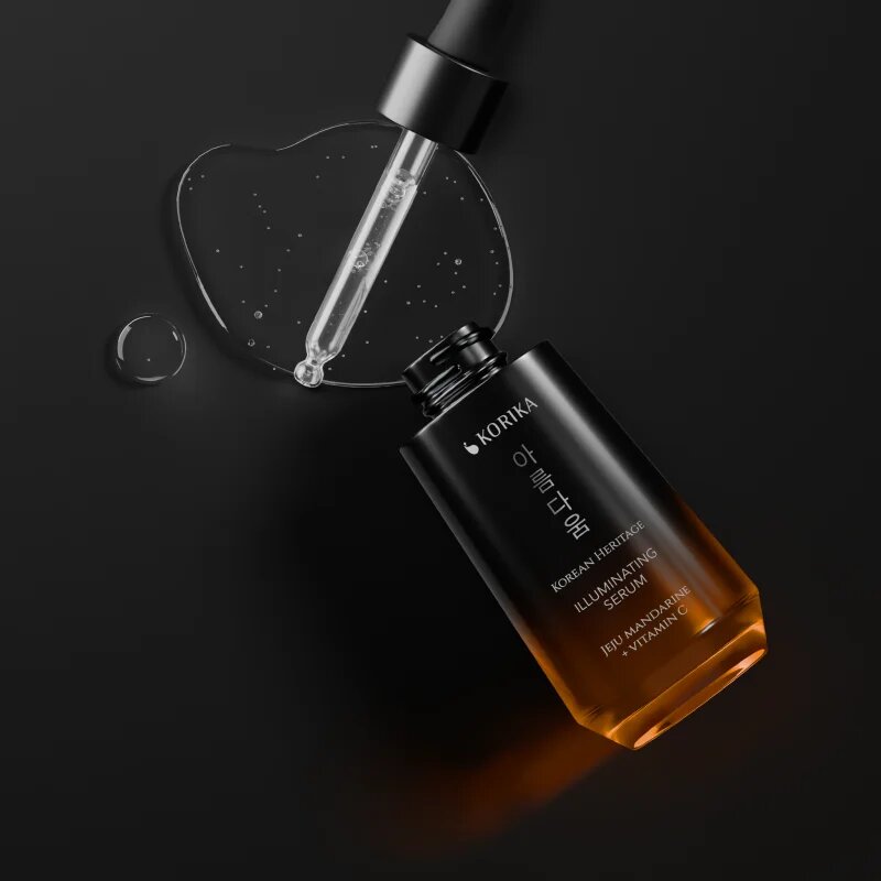 KORIKA Korean Heritage Jeju Mandarin + Vitamin C Premium Illuminating Serum серум за лице (озаряващ) с витамин С 30 мл.