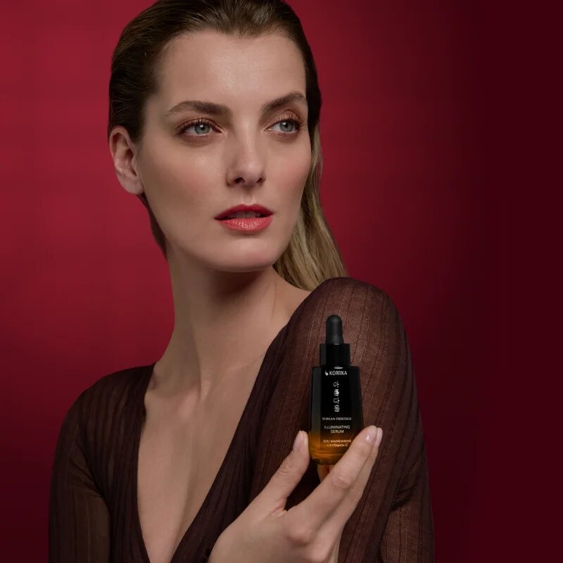 KORIKA Korean Heritage Jeju Mandarin + Vitamin C Premium Illuminating Serum серум за лице (озаряващ) с витамин С 30 мл.