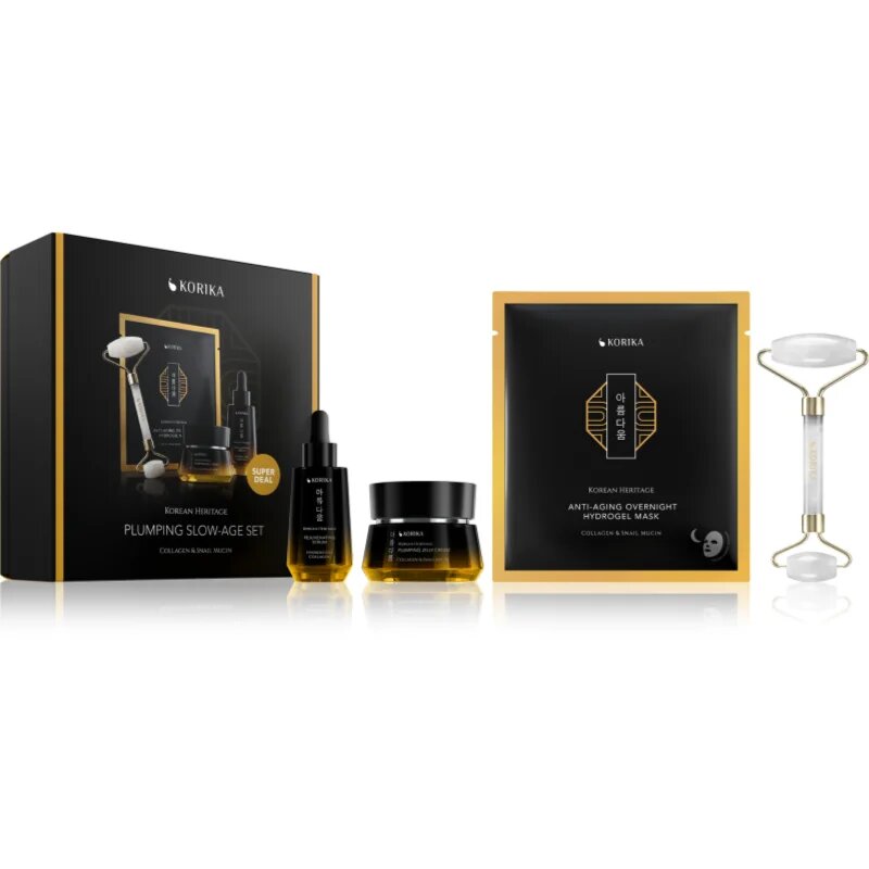 KORIKA Korean Heritage Plumping Slow-age Set комплект за забавяне на стареенето на кожата