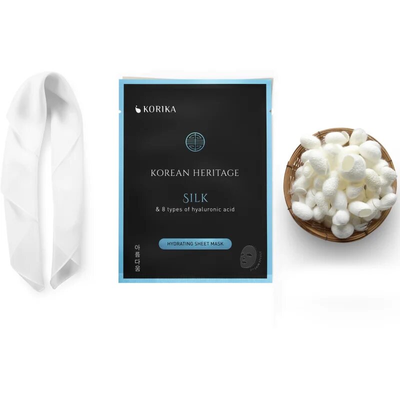KORIKA Korean Heritage Set of 5 Hydrating Face Sheet Masks комплект маски за лице на намалена цена с хидратиращ ефект