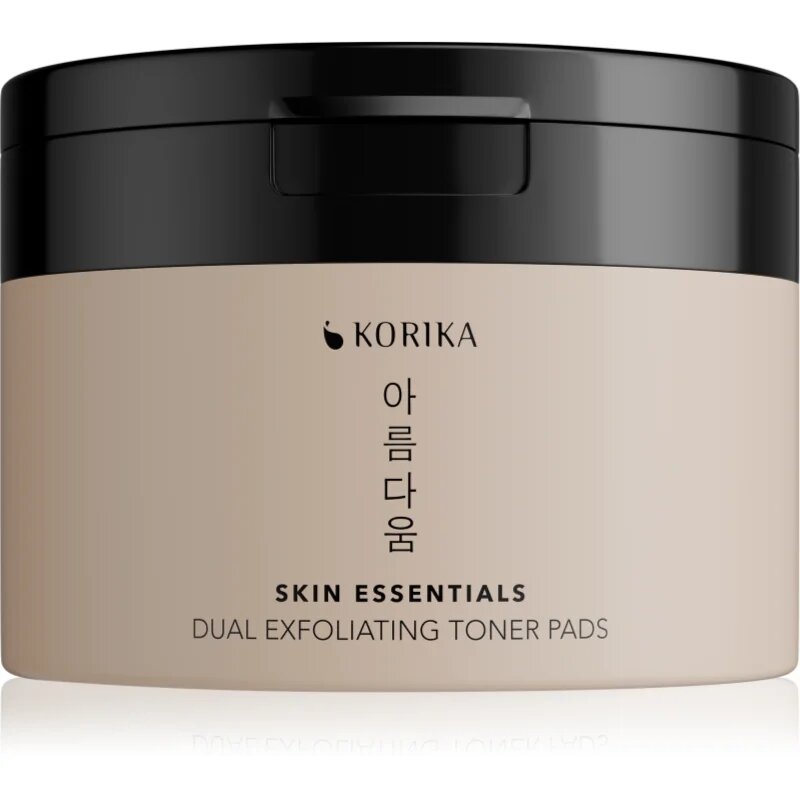 KORIKA Skin Essentials Dual Exfoliating Toner Pads двойни ексфолиращи тампони 20 бр.