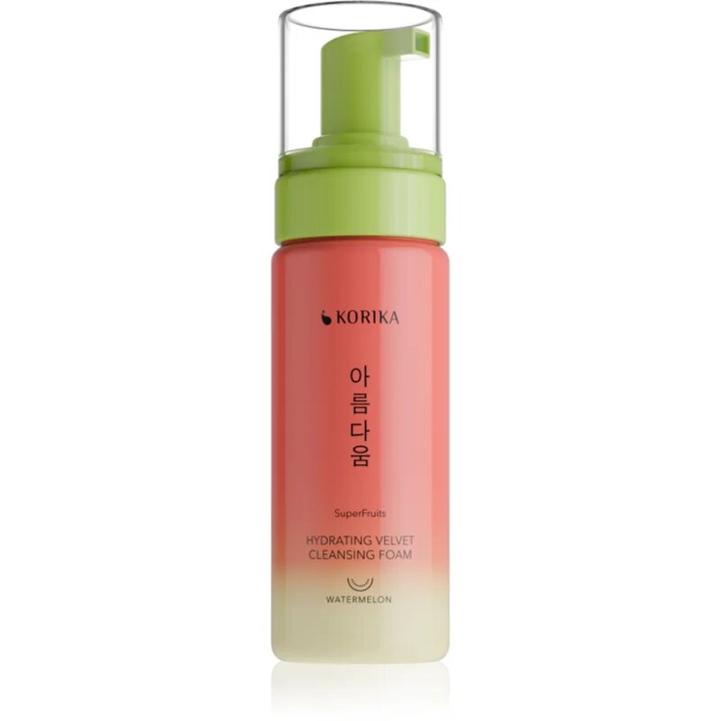 KORIKA SuperFruits Hydrating Velvet Cleansing Foam хидратираща почистваща пяна 150 мл.