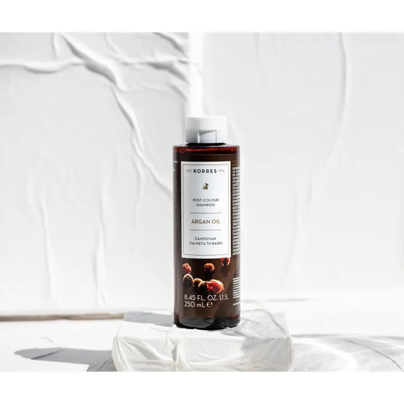 Korres Argan Oil почистващ шампоан за боядисана коса 250 мл.