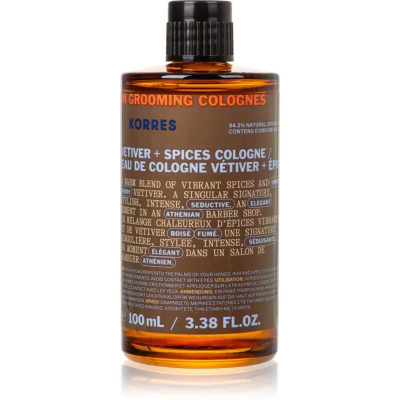 Korres Athenian Grooming одеколон за мъже 100 мл.
