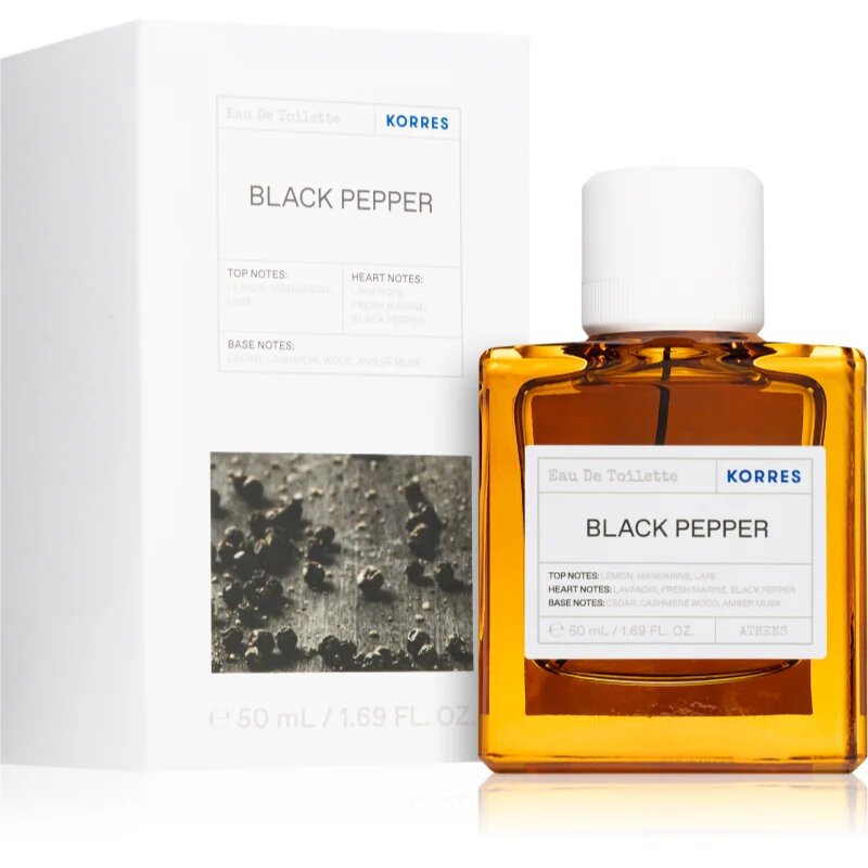 Korres Black Pepper тоалетна вода за мъже 50 мл.
