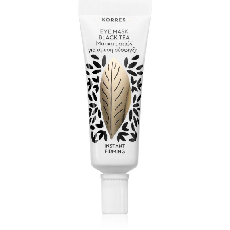 Korres Black Tea стягаща маска за околоочната област 6 мл.