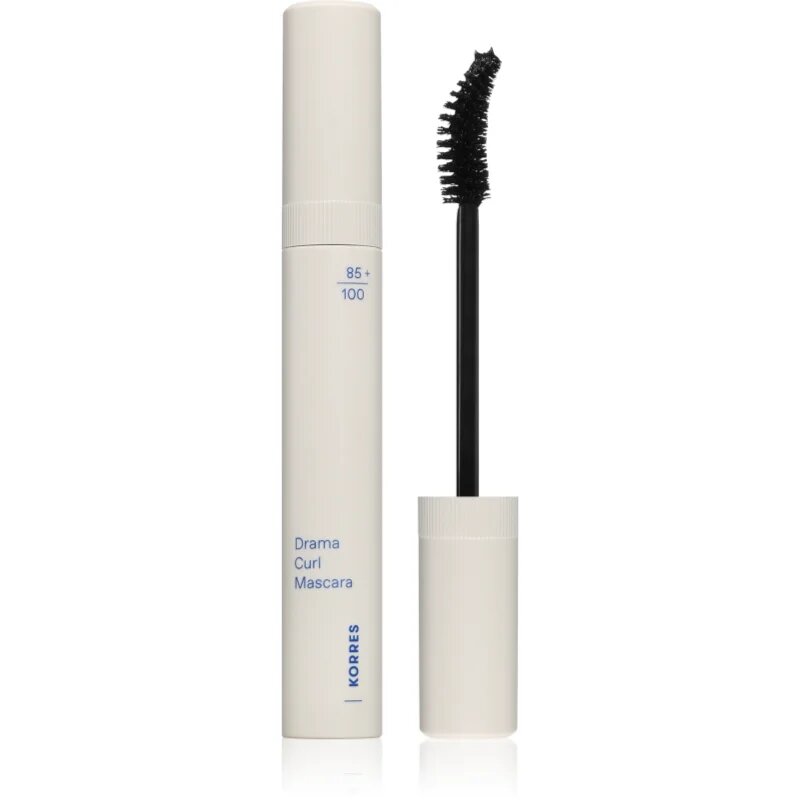 Korres Drama Curl Mascara спирала с въртяща се четка цвят 01 Black 13 мл.