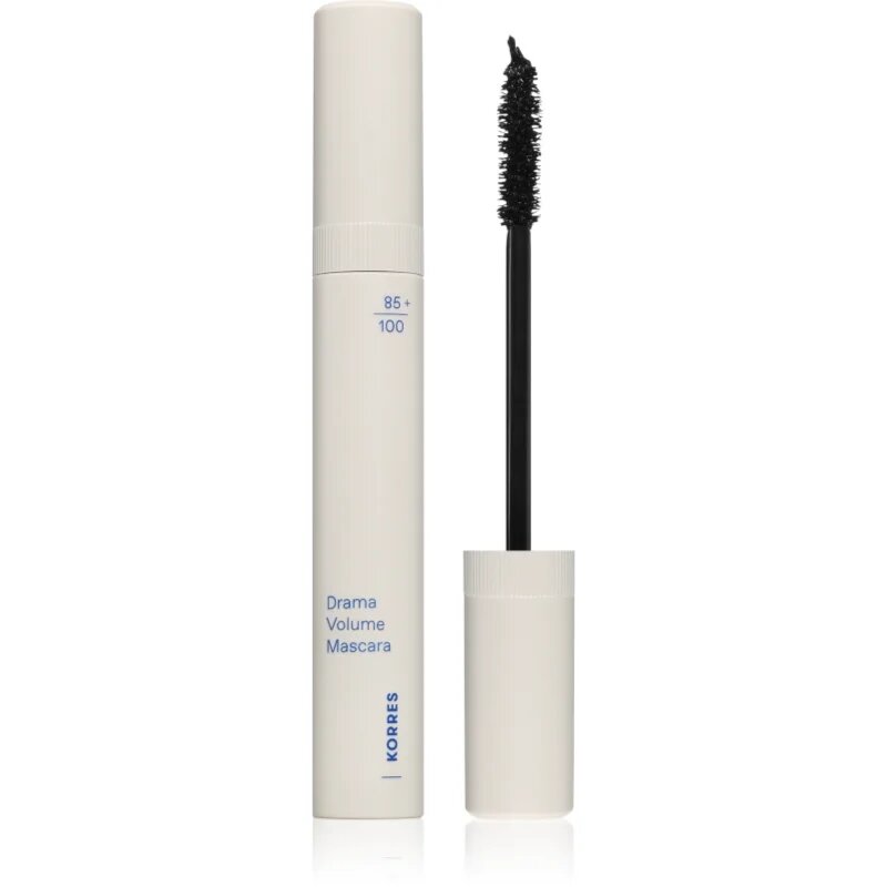 Korres Drama Volume Mascara спирала за дълготраен обем цвят 01 Black 13 мл.