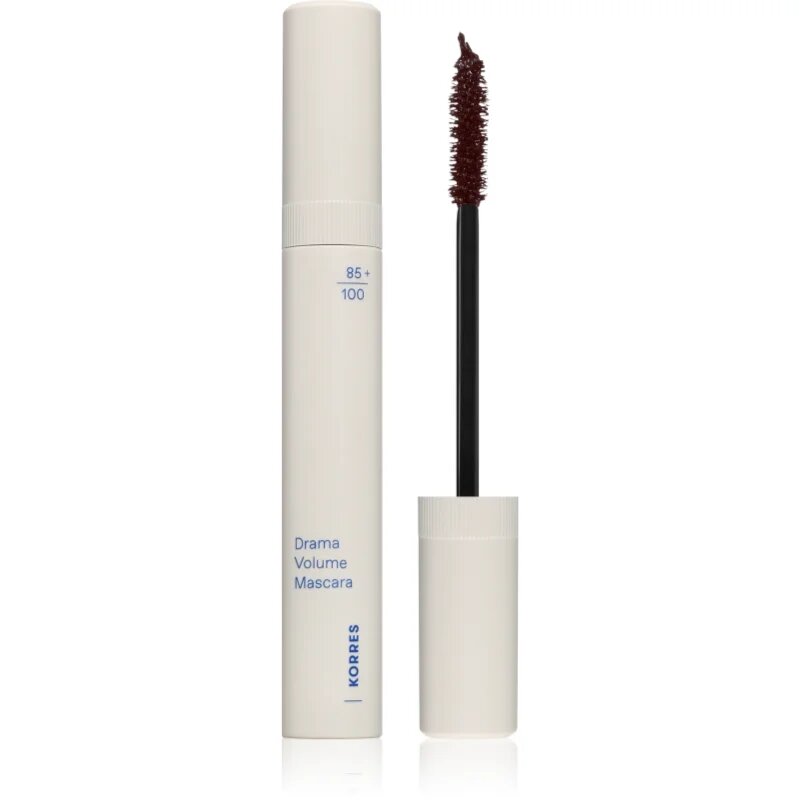 Korres Drama Volume Mascara спирала за дълготраен обем цвят 02 Brown 13 мл.
