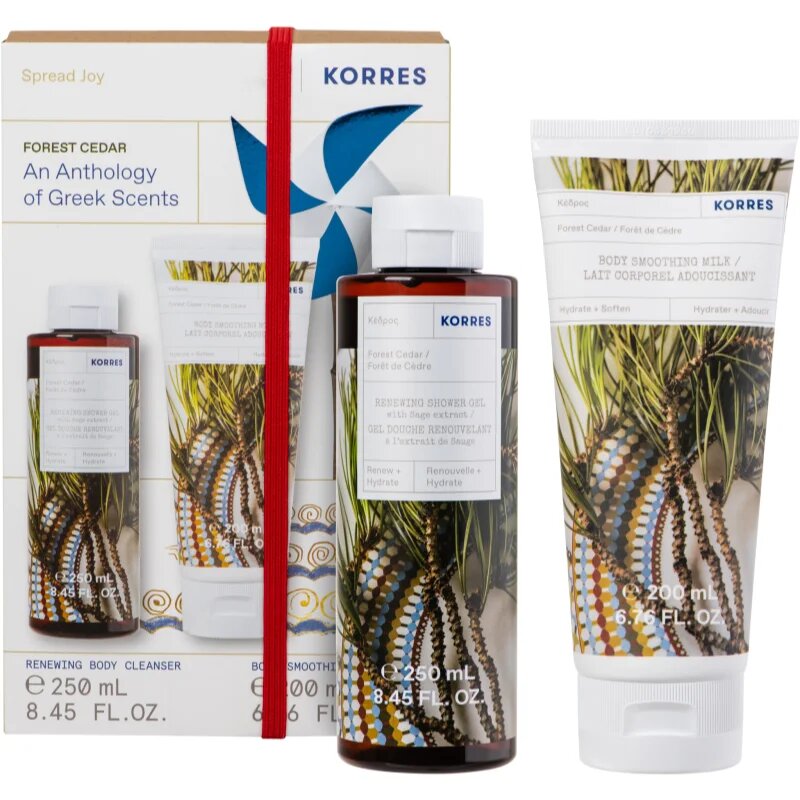 Korres Forest Cedar подаръчен комплект унисекс
