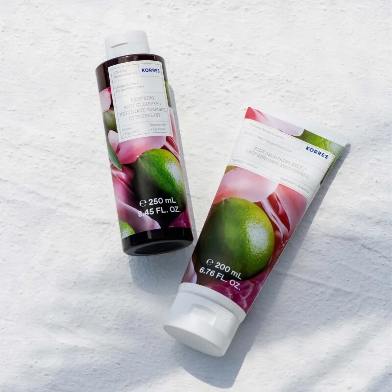 Korres Ginger Lime хидратиращ душ гел 250 мл.