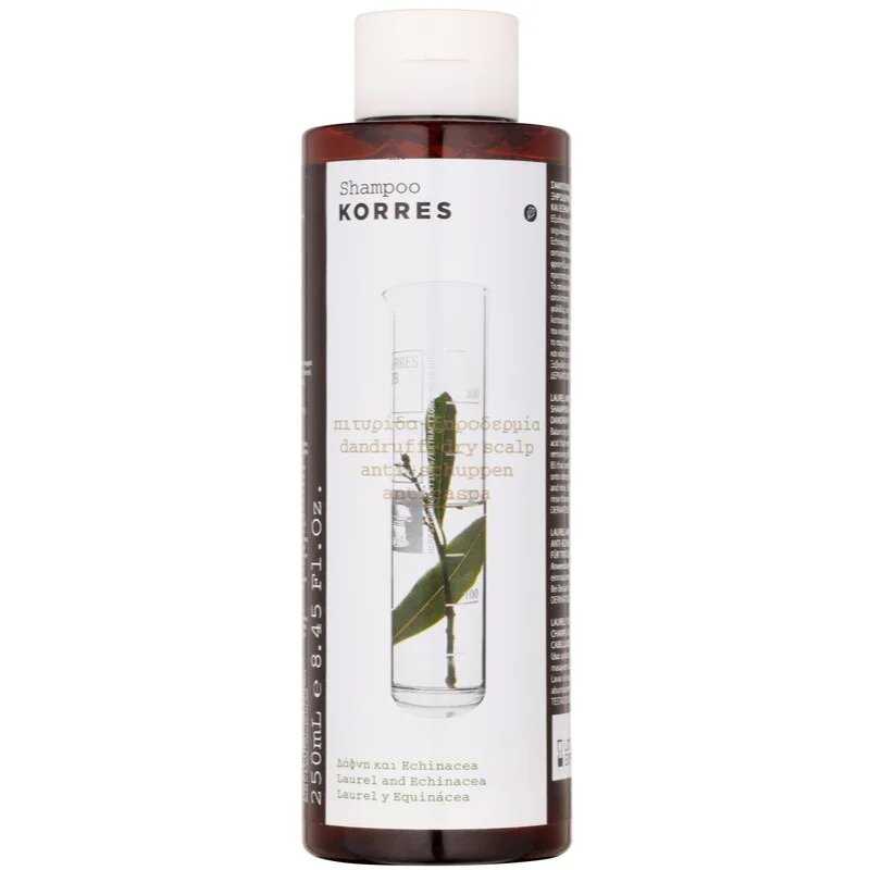 Korres Laurel & Echinacea шампоан против пърхот за суха кожа 250 мл.