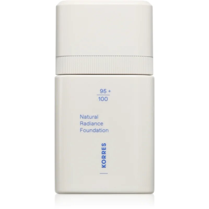 Korres Natural Radiance Foundation фон дьо тен за естествен вид цвят 02 Medium 30 мл.