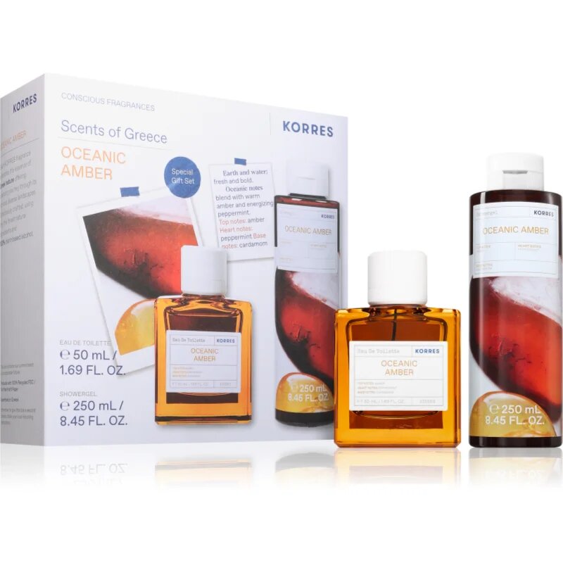 Korres Oceanic Amber подаръчен комплект за мъже