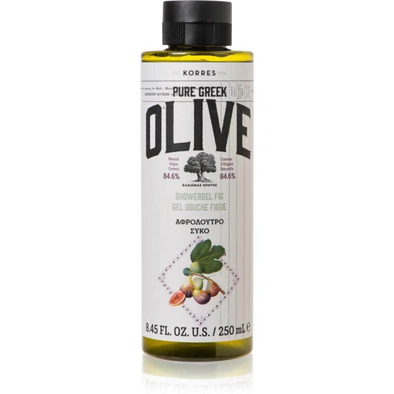 Korres Pure Greek Olive & Fig хидратиращ душ гел 250 мл.
