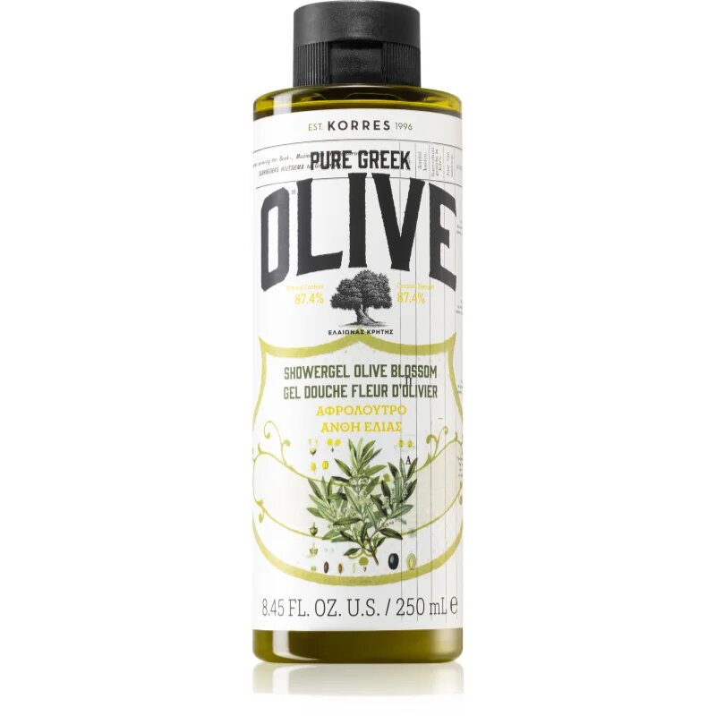 Korres Pure Greek Olive & Olive Blossom душ гел 250 мл.