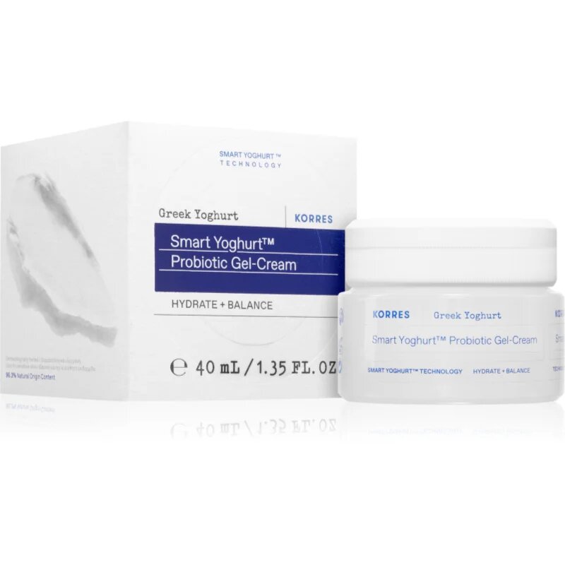 Korres Smart Yoghurt™ Probiotic Gel-Cream хидратиращ гел-крем с пробиотик 40 мл.