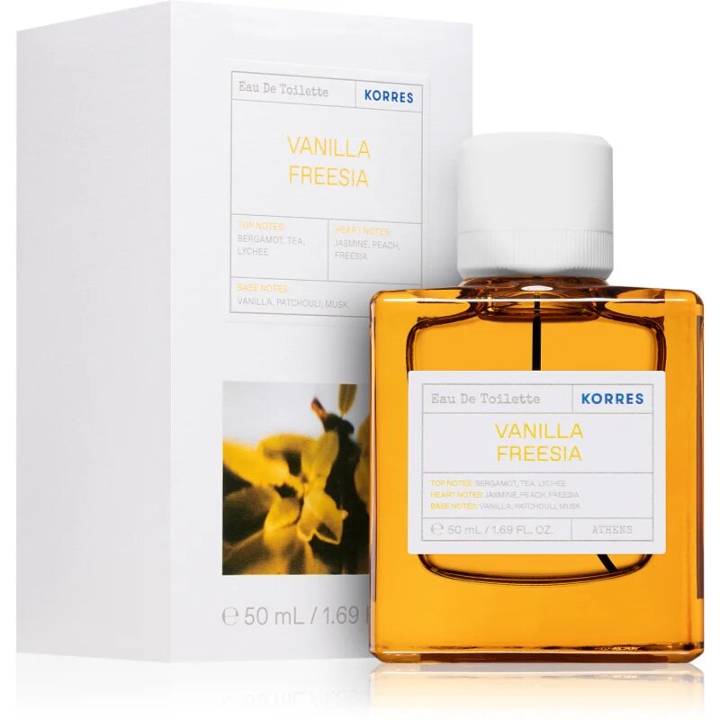 Korres Vanilla Freesia тоалетна вода за жени 50 мл.