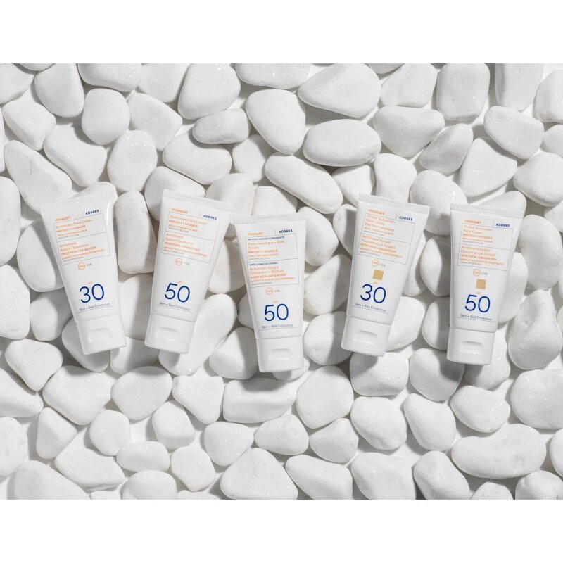 Korres Yoghurt Tinted Sunscreen тониращи слънцезащитни продукти SPF 50 50 мл.
