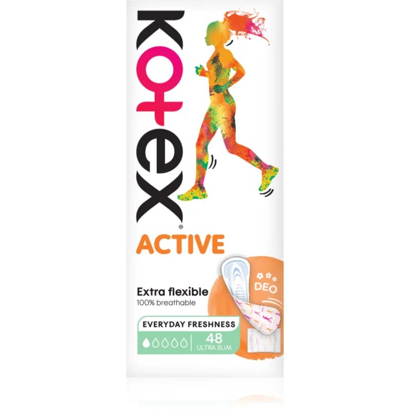 Kotex Active Deo дамски превръзки 48 бр.