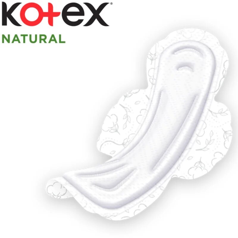 Kotex Natural Super санитарни кърпи 7 бр.